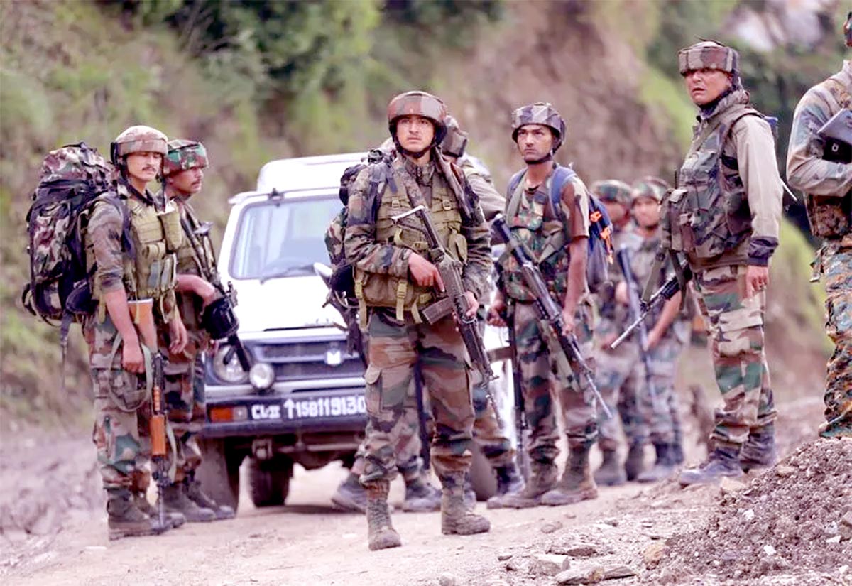 Three terrorists killed in Shopian encounter.